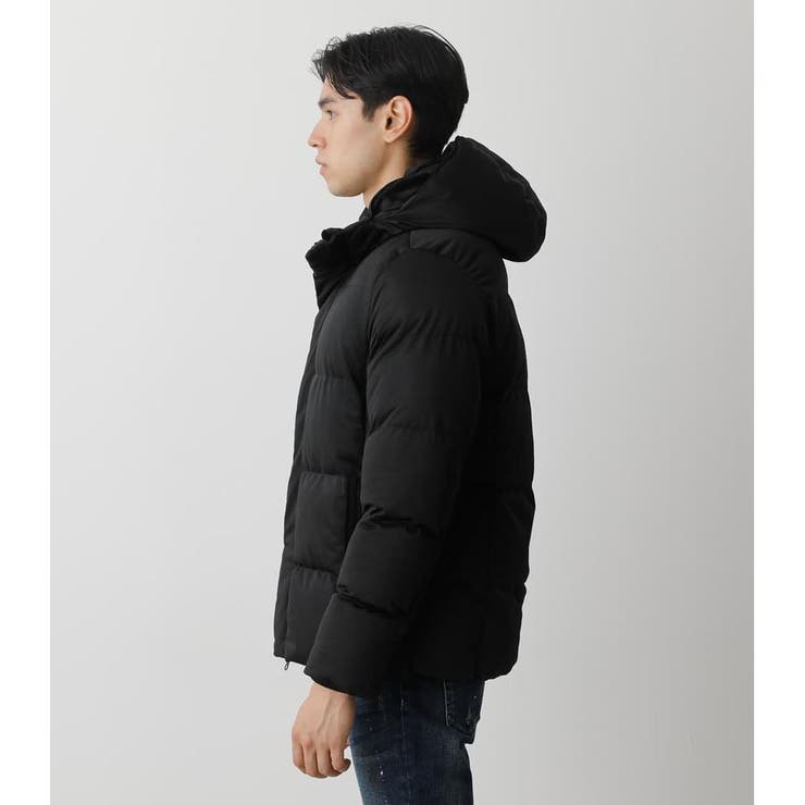【新品】アズールバイマウジー　メンズ　キルティング　ダウン　アウター　ブラックM QUILTING LIGHT MA-1/キルティングライトMA-1｜MEN｜251GSC30