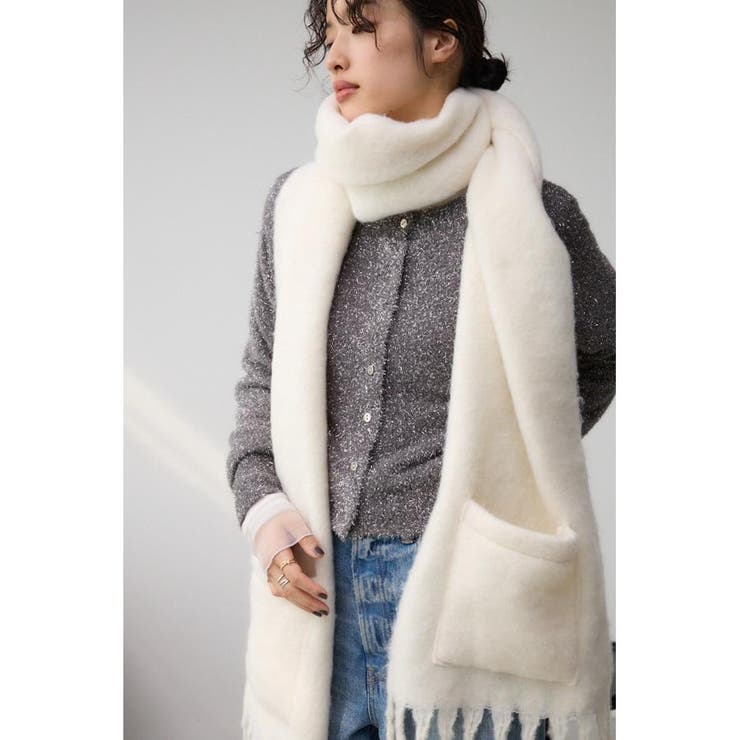 IVOY3 | ポケット付マフラー | AZUL BY MOUSSY