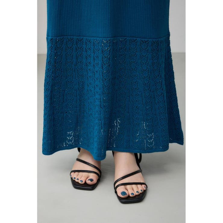 クロシェニットスカート | AZUL BY MOUSSY | 詳細画像32 