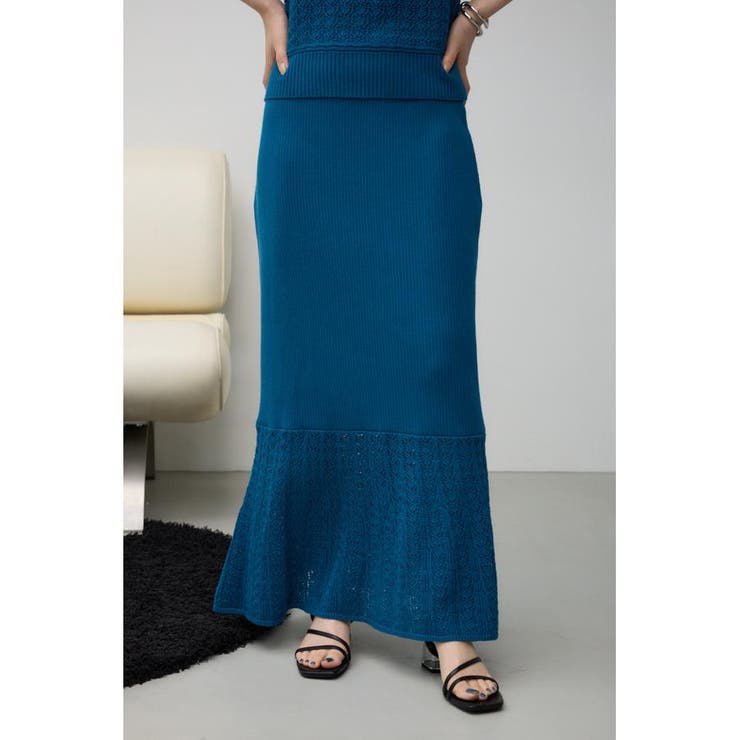 クロシェニットスカート | AZUL BY MOUSSY | 詳細画像23 