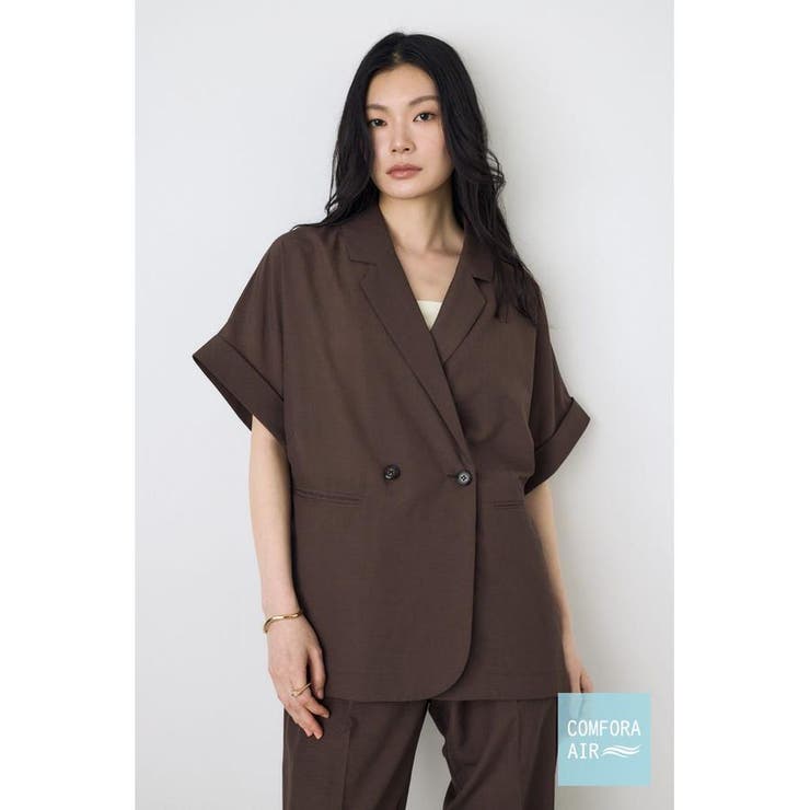 COMFORA AIRハーフスリーブジャケット | AZUL BY MOUSSY | 詳細画像22 