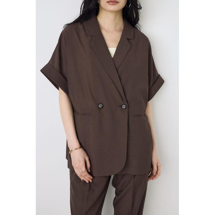 COMFORA AIRハーフスリーブジャケット | AZUL BY MOUSSY | 詳細画像23 