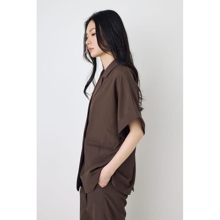 COMFORA AIRハーフスリーブジャケット | AZUL BY MOUSSY | 詳細画像24 