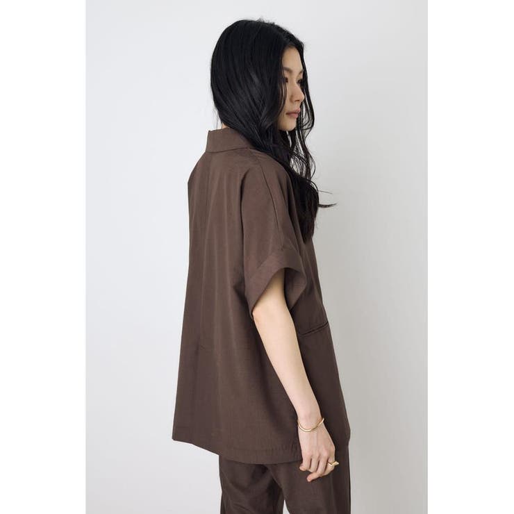 COMFORA AIRハーフスリーブジャケット | AZUL BY MOUSSY | 詳細画像25 