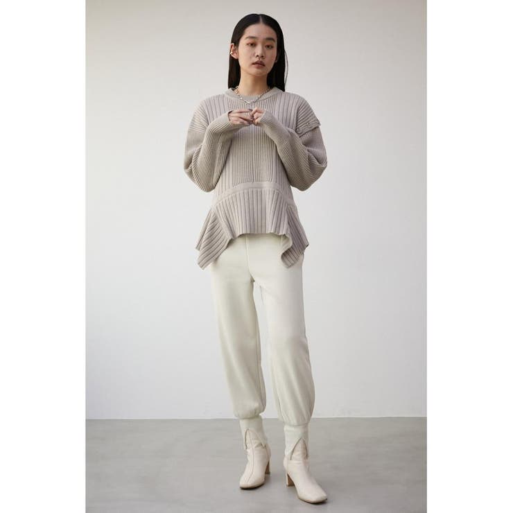 DOUBLE FACE JOGGER PANTS | AZUL BY MOUSSY | 詳細画像4 