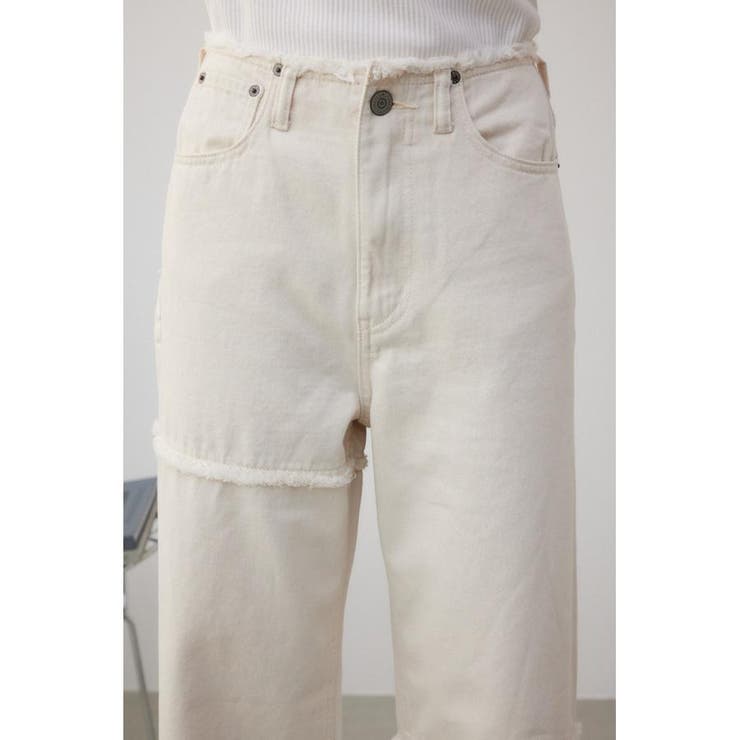 AZUL DENIM フリンジワイド | AZUL BY MOUSSY | 詳細画像8