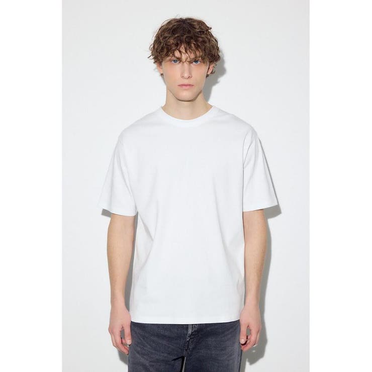 プレミアムコットンベーシック半袖Tシャツ | AZUL BY MOUSSY | 詳細画像5 