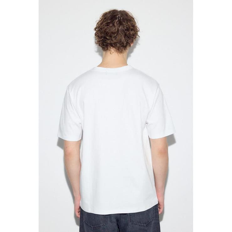 プレミアムコットンベーシック半袖Tシャツ | AZUL BY MOUSSY | 詳細画像7 