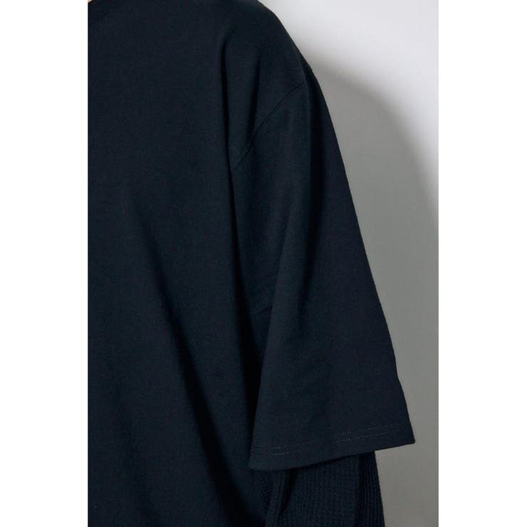 ワッフルレイヤードロンTEE | AZUL BY MOUSSY | 詳細画像21 