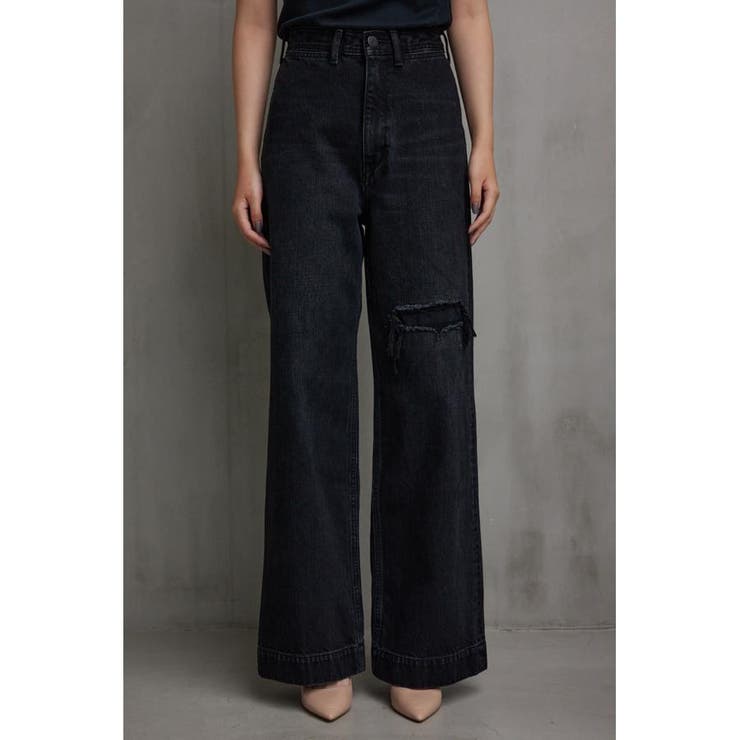 AZUL DENIM/15TH リペアワイド | AZUL BY MOUSSY | 詳細画像5 