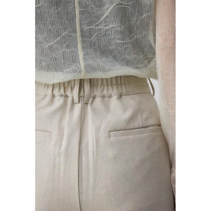 ポリエステルリネンミックスワイドパンツ | AZUL BY MOUSSY | 詳細画像21 