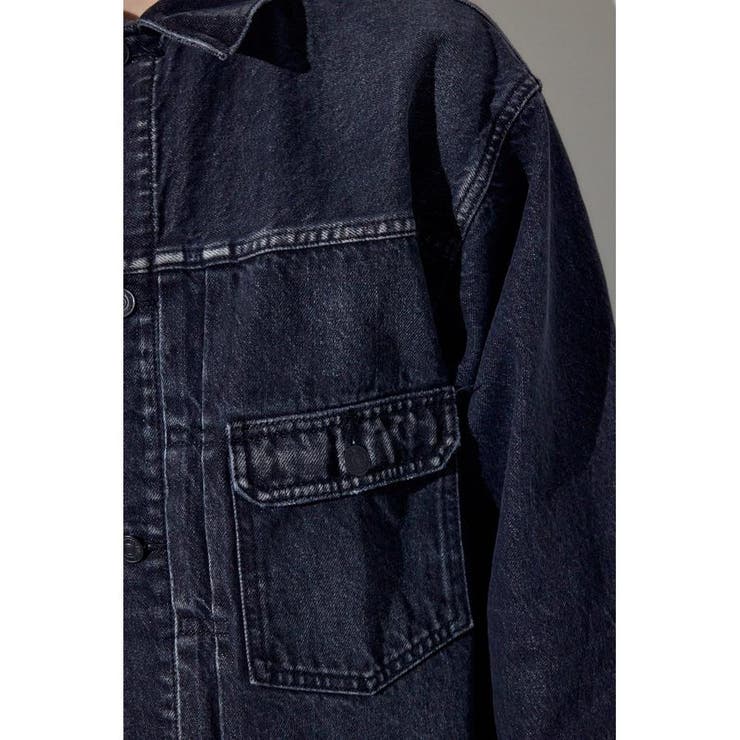 セカンドタイプデニムジャケット | AZUL BY MOUSSY | 詳細画像9 
