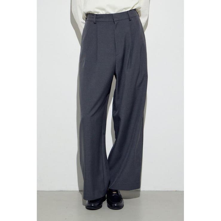 T.GRY | ベーシックタックワイドパンツ | AZUL BY MOUSSY