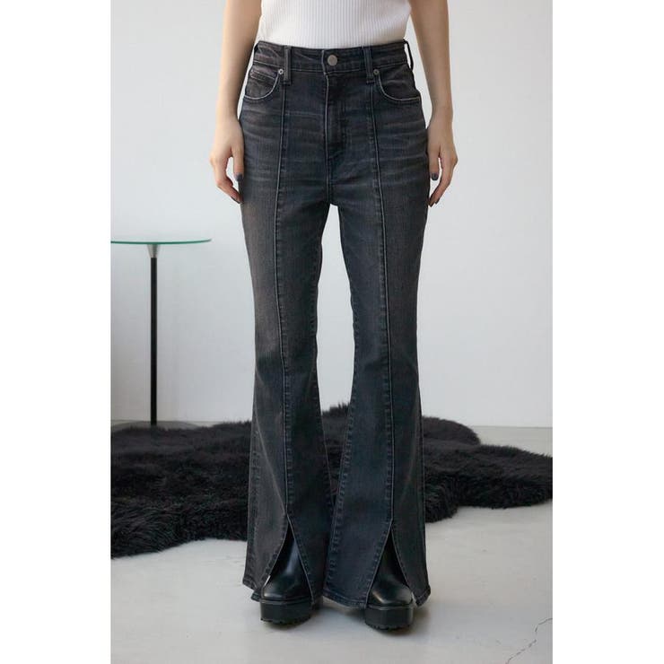 AZUL DENIM センターステッチスリットフレアデニム | AZUL BY MOUSSY | 詳細画像5 