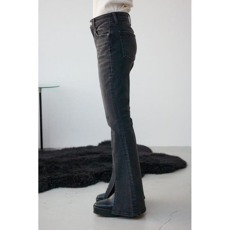 AZUL DENIM センターステッチスリットフレアデニム | AZUL BY MOUSSY | 詳細画像6 
