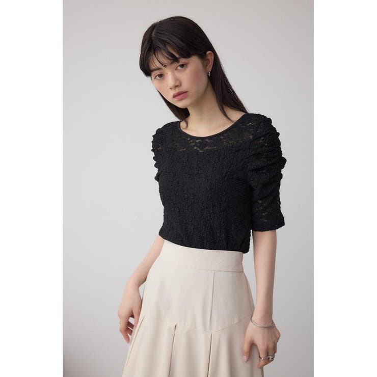 2WAYギャザーレーストップス | AZUL BY MOUSSY | 詳細画像14 