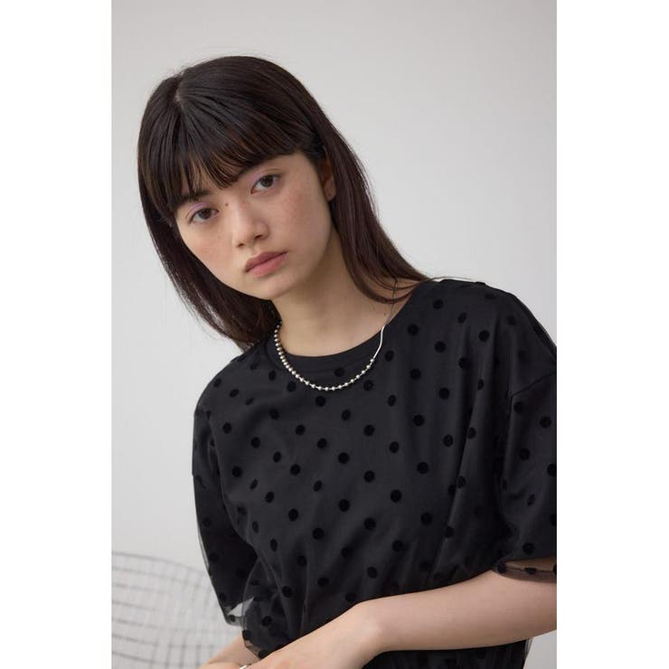 チュールアソートTシャツ | AZUL BY MOUSSY | 詳細画像20 