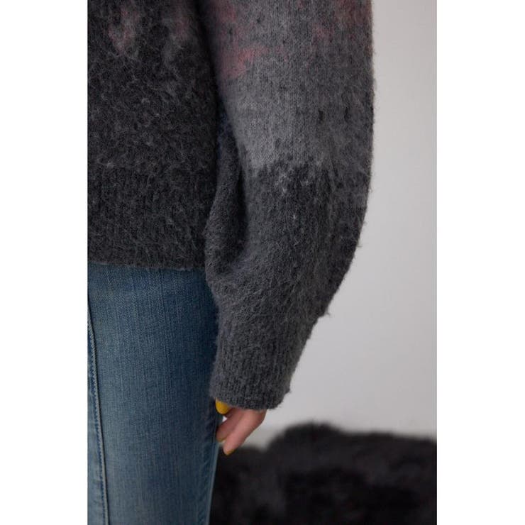 グラデーションジャガードニット | AZUL BY MOUSSY | 詳細画像33 