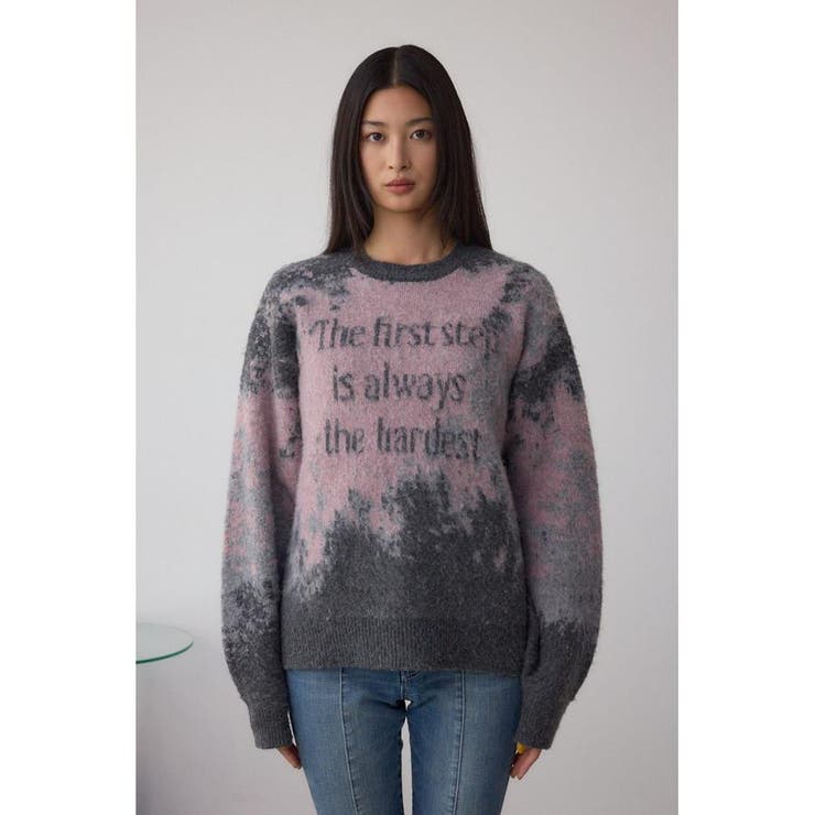 グラデーションジャガードニット | AZUL BY MOUSSY | 詳細画像27 