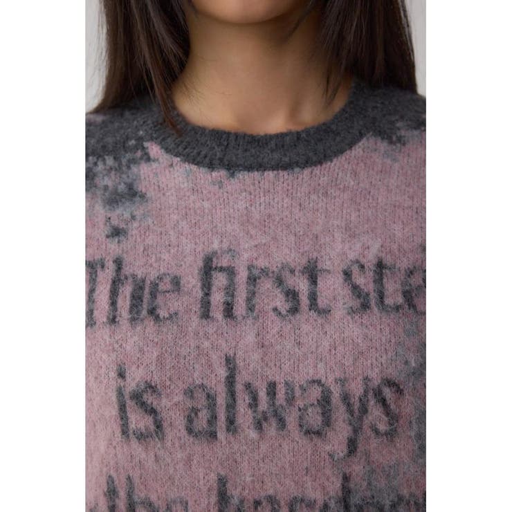 グラデーションジャガードニット | AZUL BY MOUSSY | 詳細画像30 