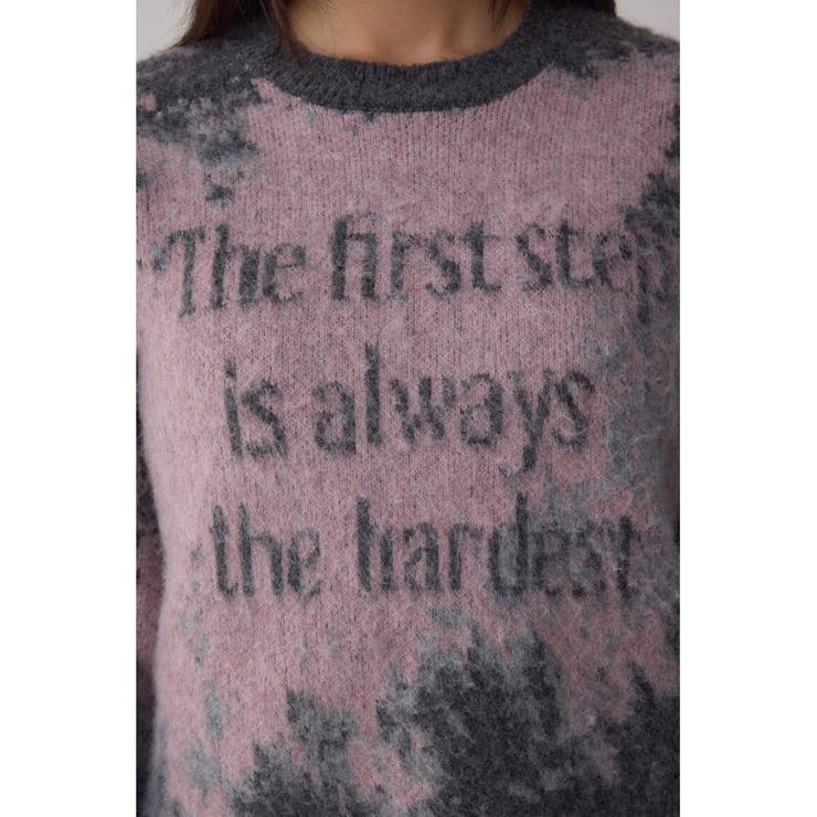 グラデーションジャガードニット | AZUL BY MOUSSY | 詳細画像31 