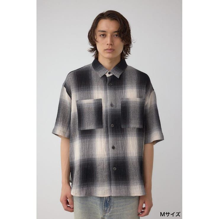 シアーチェックシャツ | AZUL BY MOUSSY | 詳細画像12 