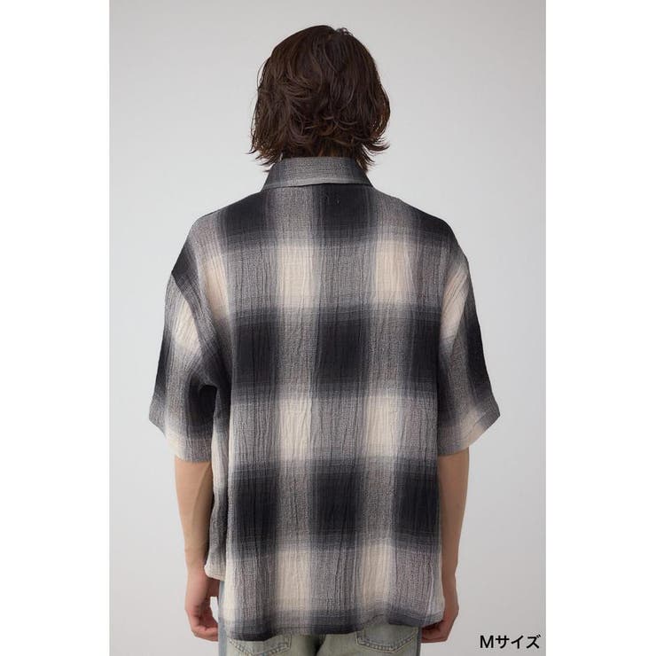 シアーチェックシャツ | AZUL BY MOUSSY | 詳細画像13 