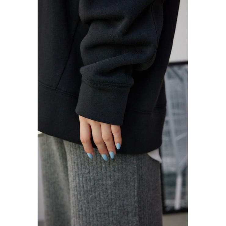 裏毛ロゴクルーネックトップス | AZUL BY MOUSSY | 詳細画像18 