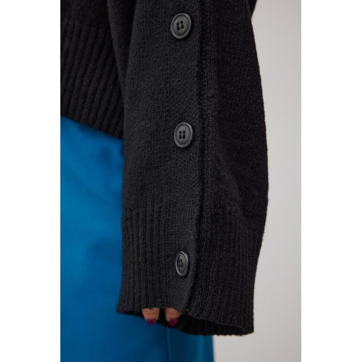 ボタンスリーブクロップドニットトップス | AZUL BY MOUSSY | 詳細画像9 