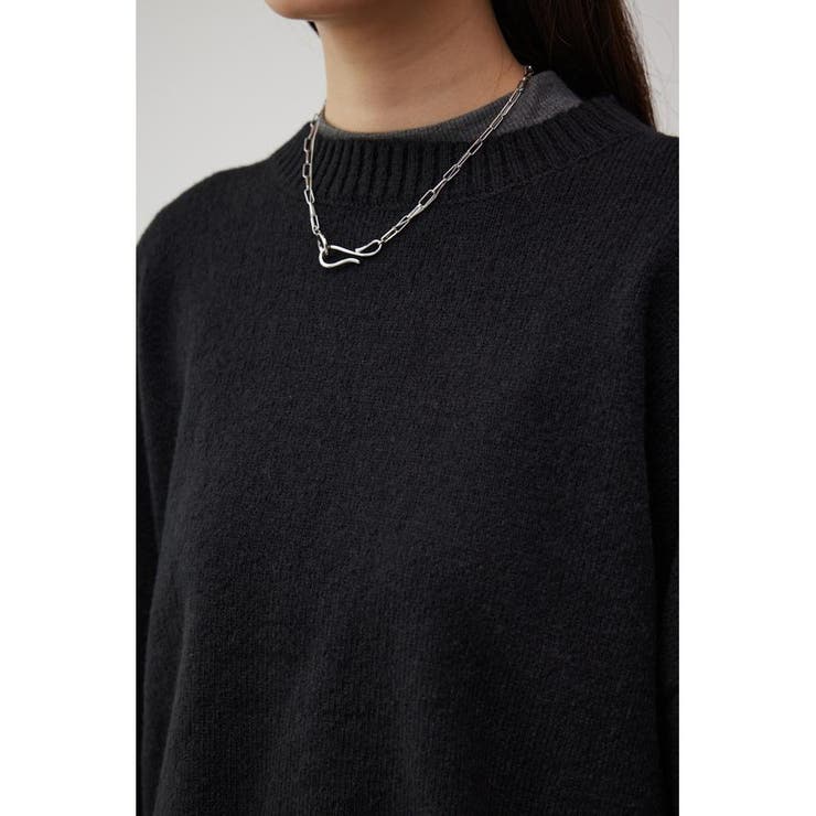 ボタンスリーブクロップドニットトップス | AZUL BY MOUSSY | 詳細画像7 