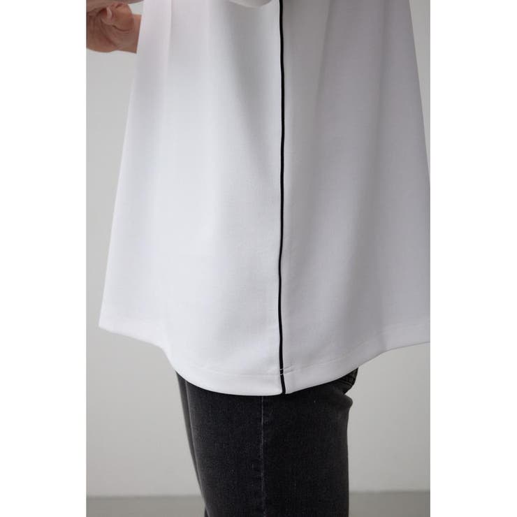 リップルパイピング刺繍T | AZUL BY MOUSSY | 詳細画像11 