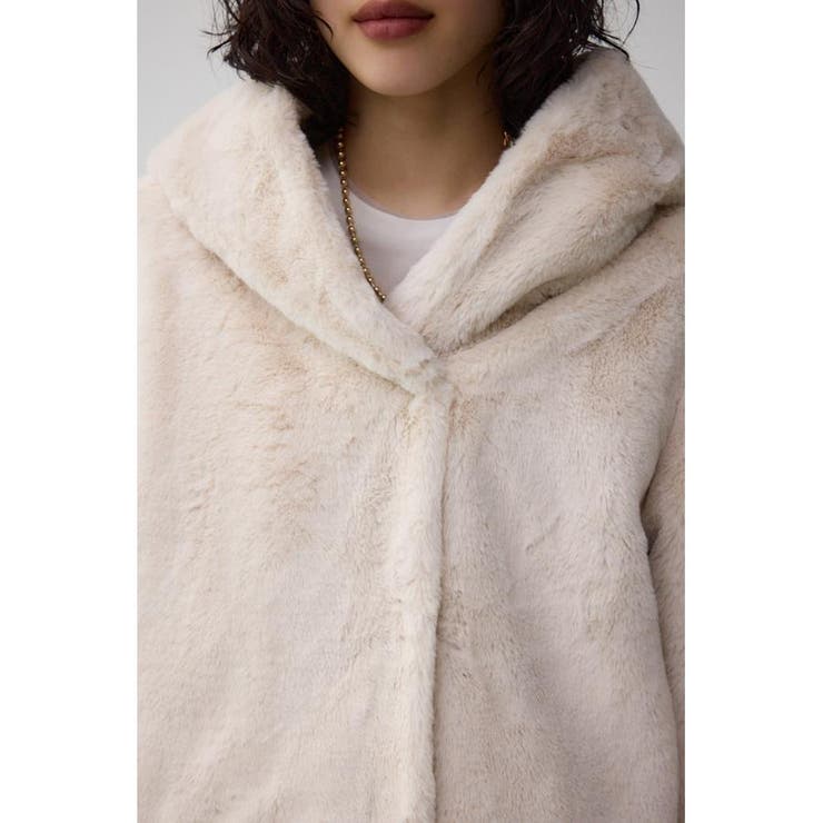 フラッフィーフェイクファーブルゾン | AZUL BY MOUSSY | 詳細画像8 