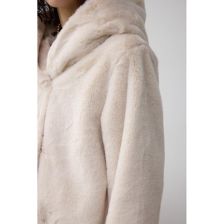 フラッフィーフェイクファーブルゾン | AZUL BY MOUSSY | 詳細画像10 