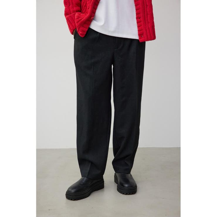BLK | ツータックワイドスラックス | AZUL BY MOUSSY