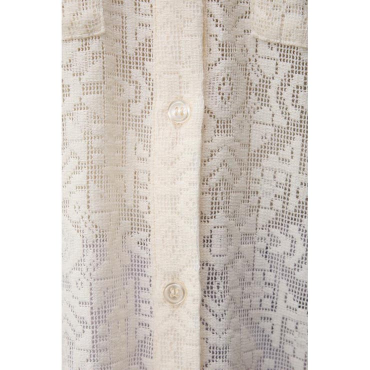 コットンレースシャツ | AZUL BY MOUSSY | 詳細画像11 