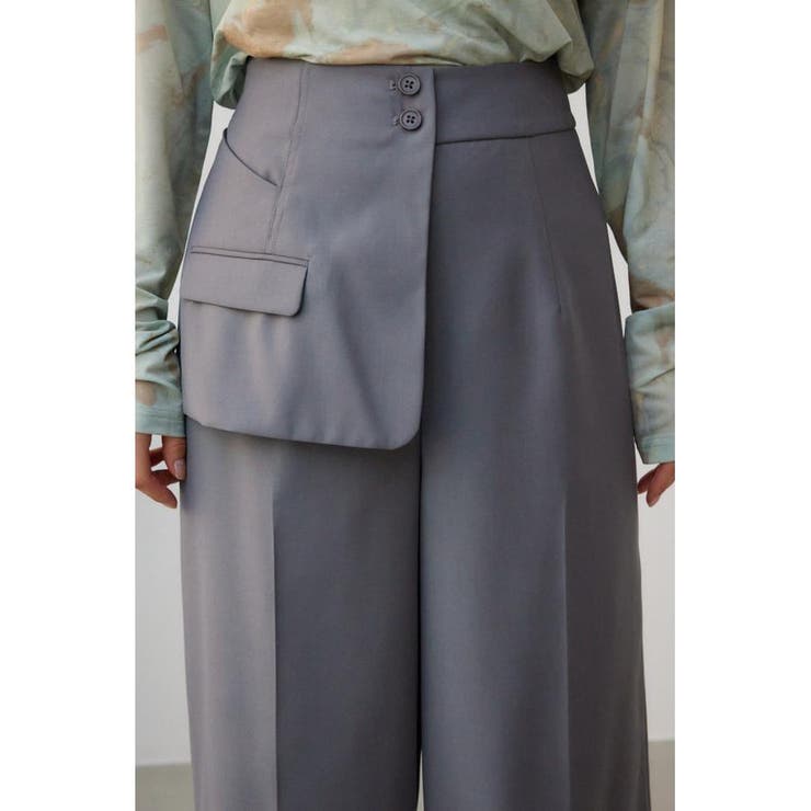 フロントフラップスラックスパンツ | AZUL BY MOUSSY | 詳細画像21 