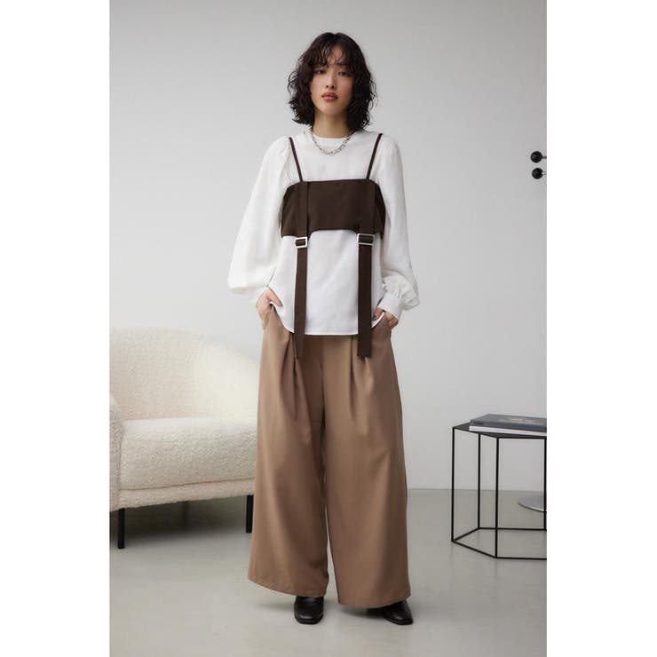 ガータービスチェレイヤードトップス | AZUL BY MOUSSY | 詳細画像16 