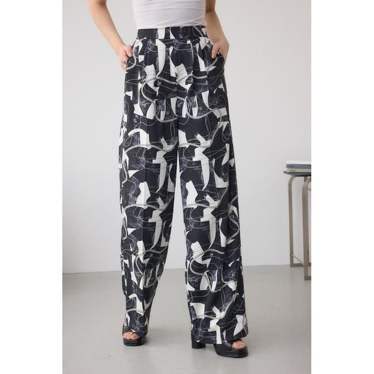 フロントタックイージーワイドパンツ | AZUL BY MOUSSY | 詳細画像14 