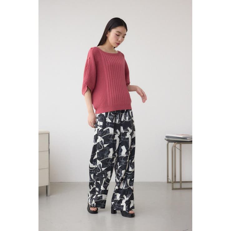 フロントタックイージーワイドパンツ | AZUL BY MOUSSY | 詳細画像15 