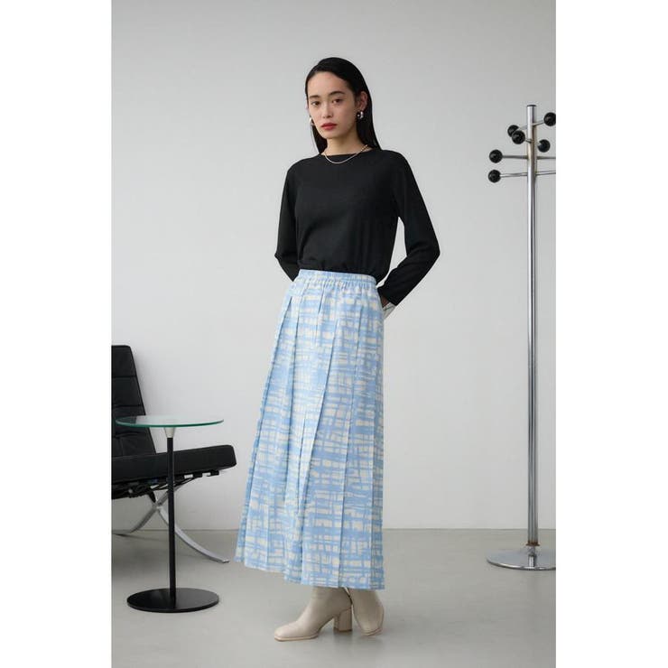 グラフィックチェックフレアスカート | AZUL BY MOUSSY | 詳細画像14 