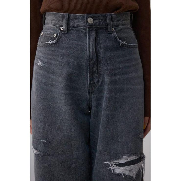 AZUL DENIM リペアワイドデニム | AZUL BY MOUSSY | 詳細画像8 