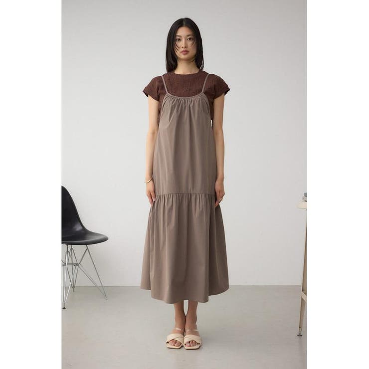 インナーSETフロントギャザーキャミワンピース | AZUL BY MOUSSY | 詳細画像19 