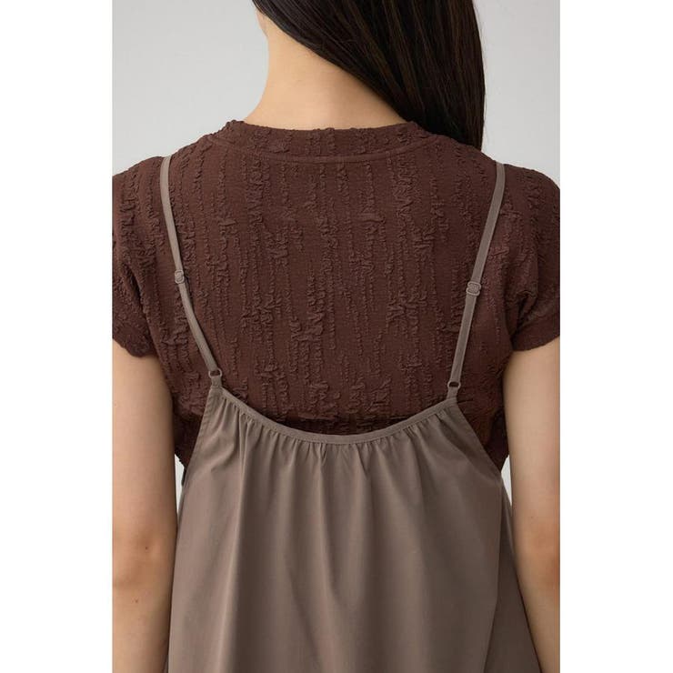 インナーSETフロントギャザーキャミワンピース | AZUL BY MOUSSY | 詳細画像23 