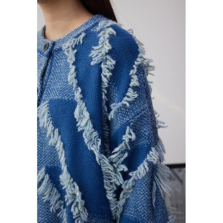 フリンジニットカーディガン | AZUL BY MOUSSY | 詳細画像18 