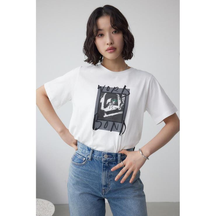 フォトプリントTシャツ | AZUL BY MOUSSY | 詳細画像12 