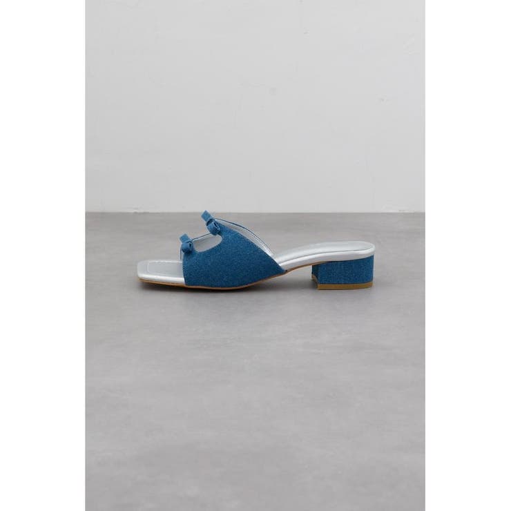 ダブルリボンスクエアトゥサンダル | AZUL BY MOUSSY | 詳細画像14 