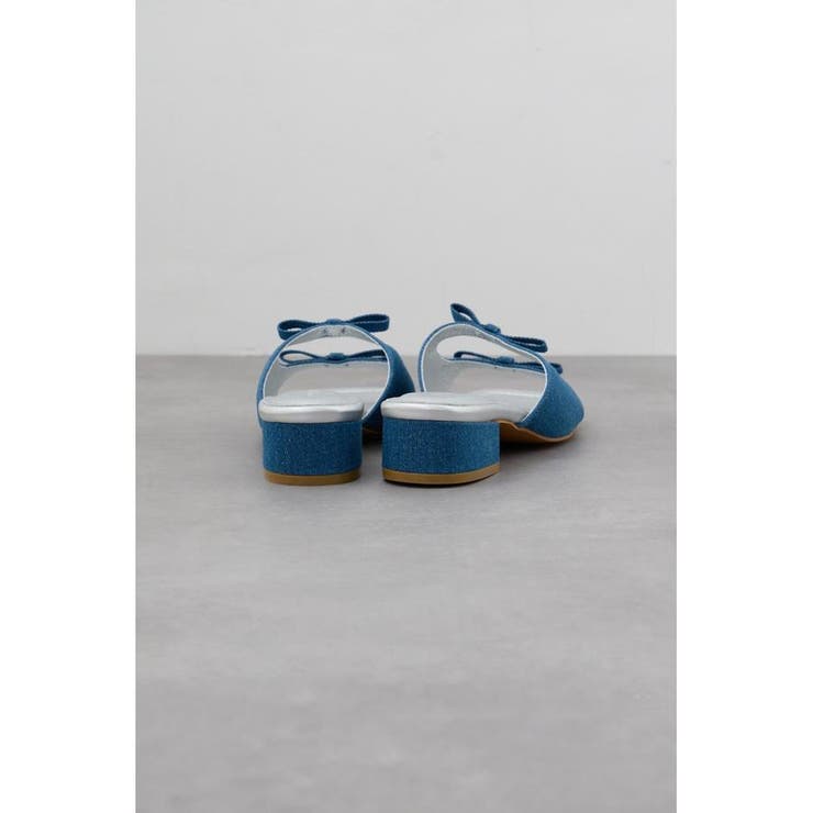 ダブルリボンスクエアトゥサンダル | AZUL BY MOUSSY | 詳細画像16 
