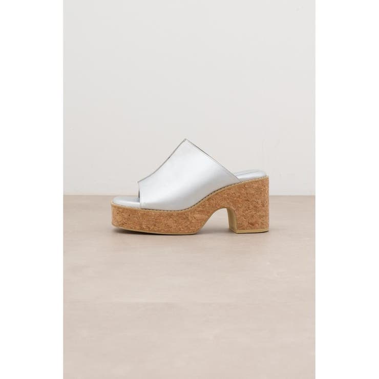 センターシームコルクウェッジサンダル | AZUL BY MOUSSY | 詳細画像23 