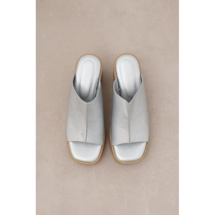 センターシームコルクウェッジサンダル | AZUL BY MOUSSY | 詳細画像24 