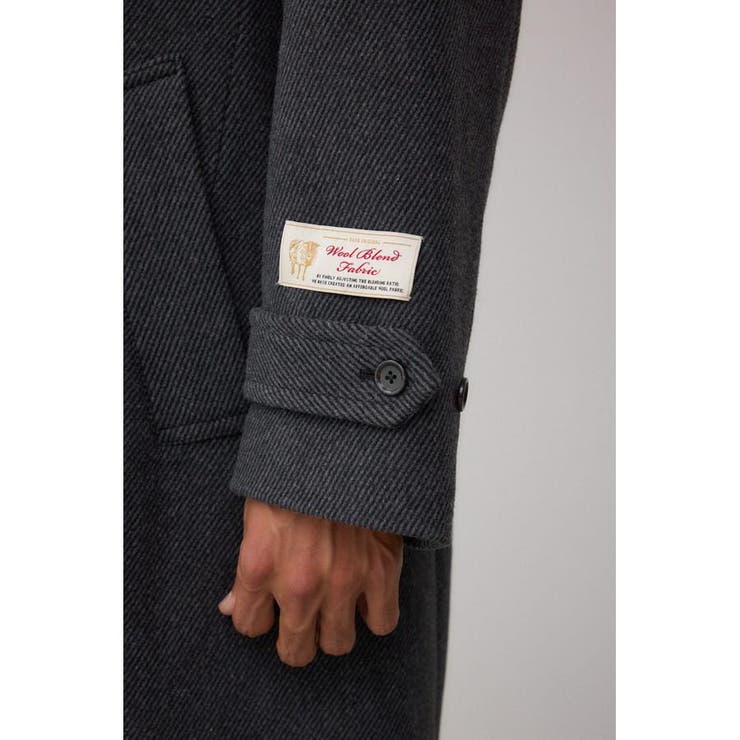 ウール混ステンカラーコート | AZUL BY MOUSSY | 詳細画像40 